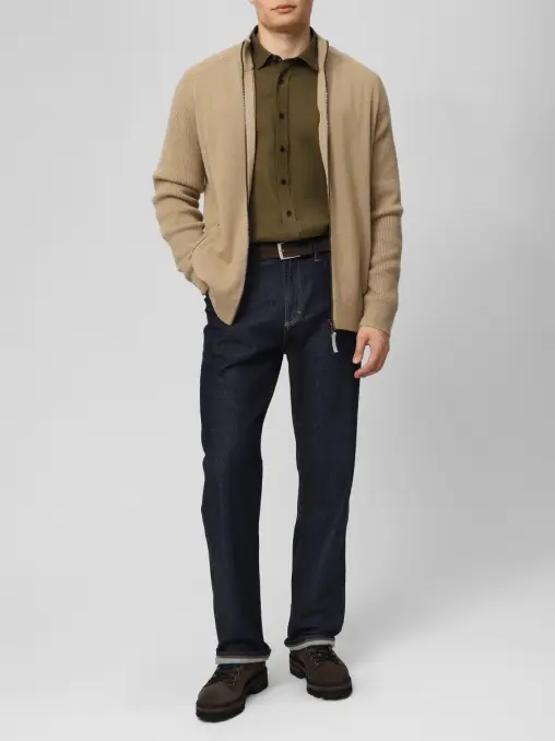 Рубашка Slim Fit из хлопка и лиоцелла Timi BOGNER