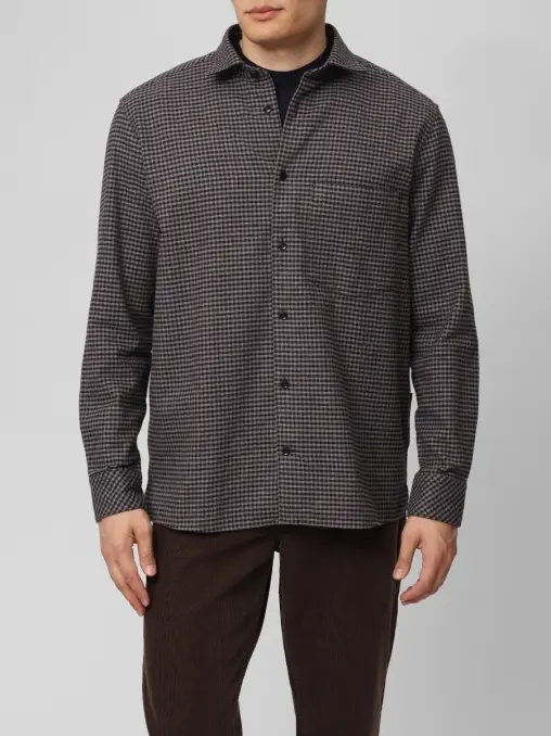 Рубашка Regular Fit хлопковая Hardy BOGNER