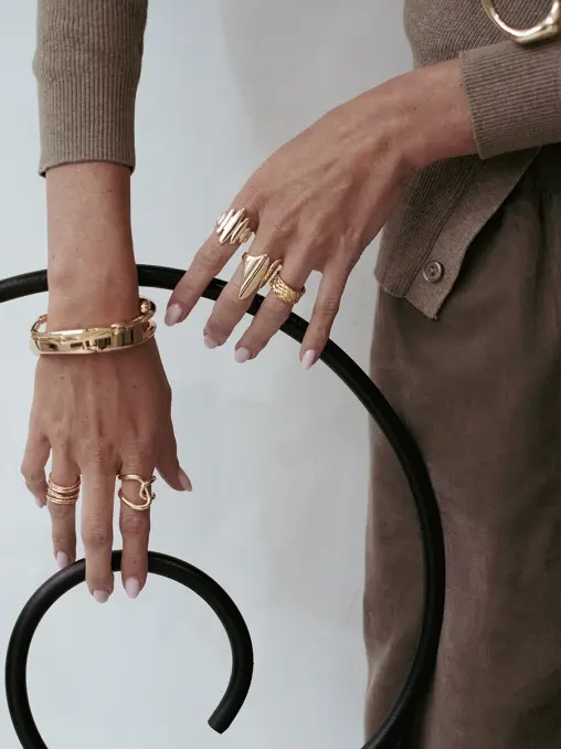 Кольцо «Два овала» JEWELLERY BAR