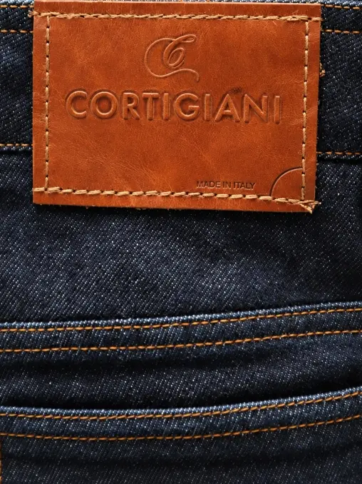 Джинсы хлопковые CORTIGIANI