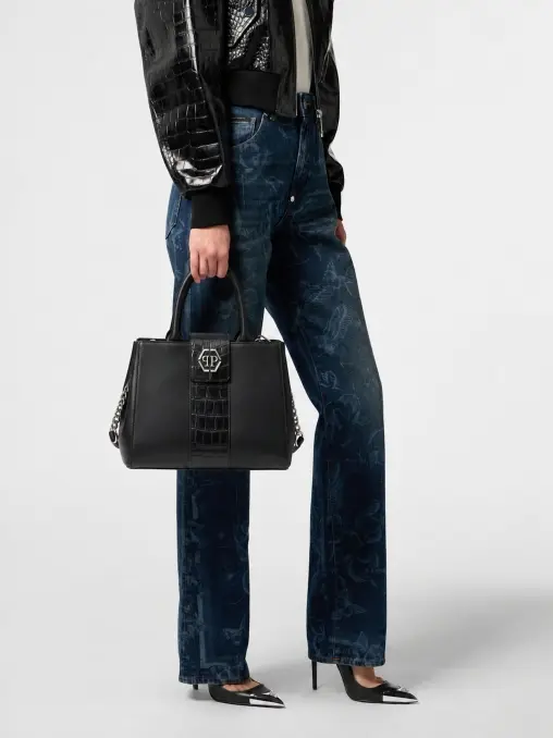 Сумка кожаная PHILIPP PLEIN