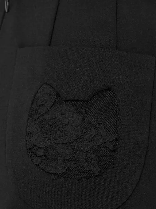 Брюки из шерсти MEOWSHKA