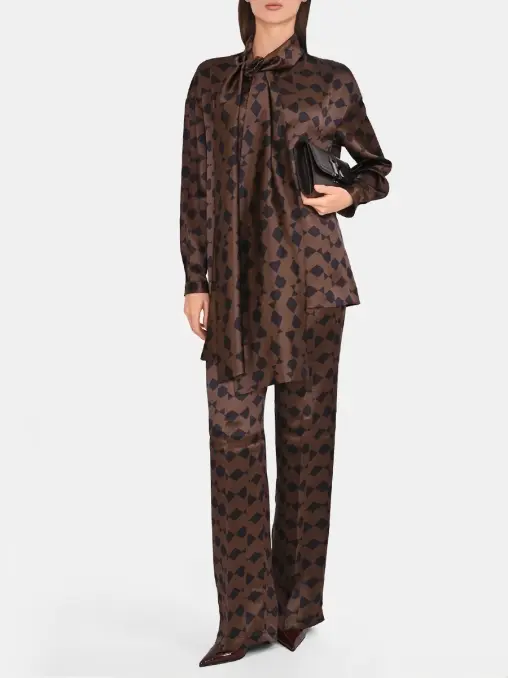 Блуза шелковая KITON