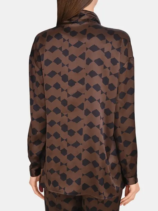 Блуза шелковая KITON