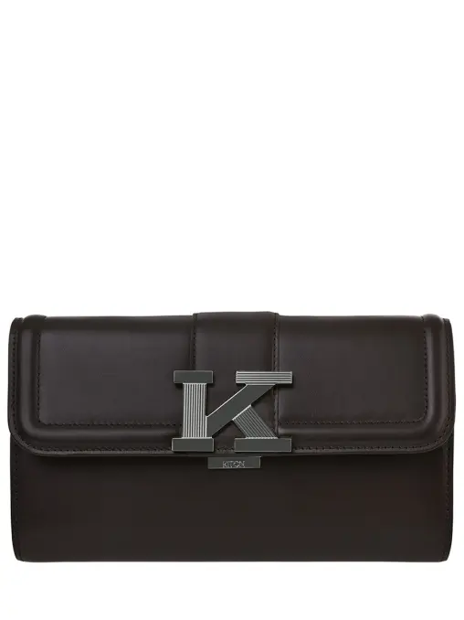 Клатч кожаный KITON