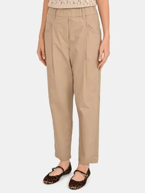Брюки хлопковые BRUNELLO CUCINELLI