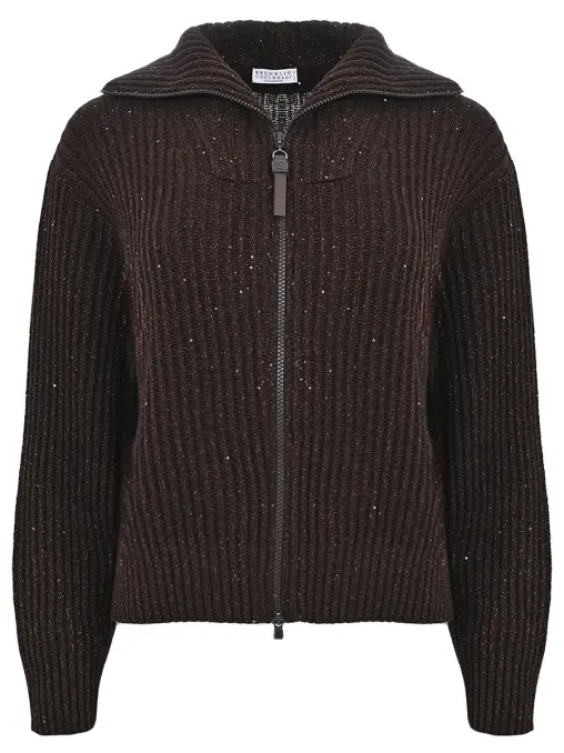 Кардиган из кашемира и шерсти BRUNELLO CUCINELLI