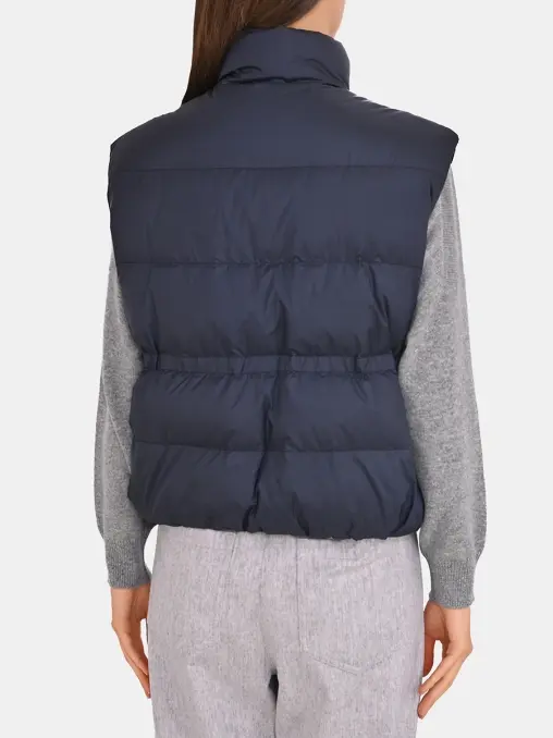 Жилет стеганый BRUNELLO CUCINELLI