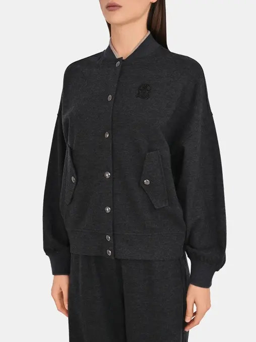 Бомбер кашемировый BRUNELLO CUCINELLI