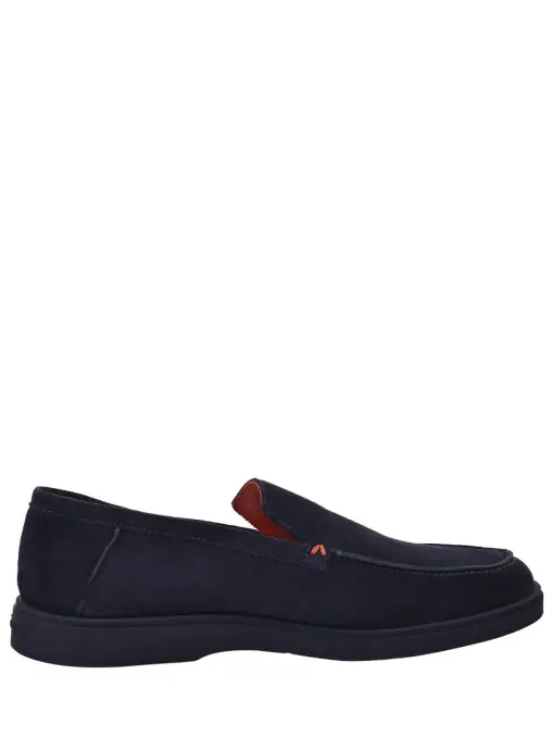 Лоферы замшевые SANTONI