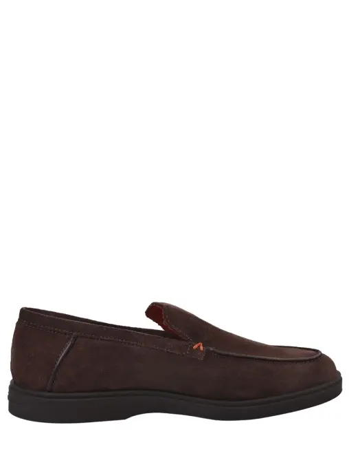 Лоферы замшевые SANTONI