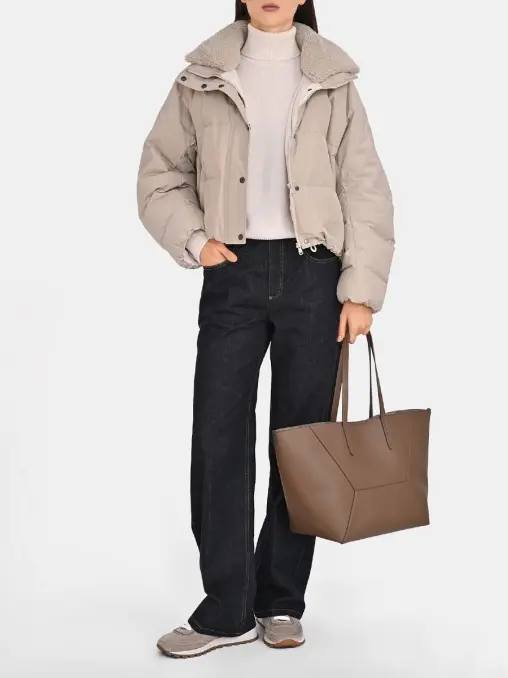 Пуховик стеганый BRUNELLO CUCINELLI