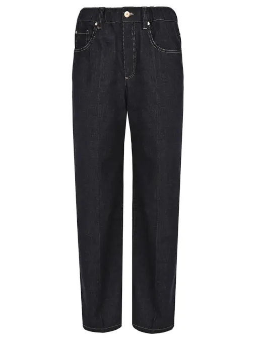 Джинсы хлопковые BRUNELLO CUCINELLI