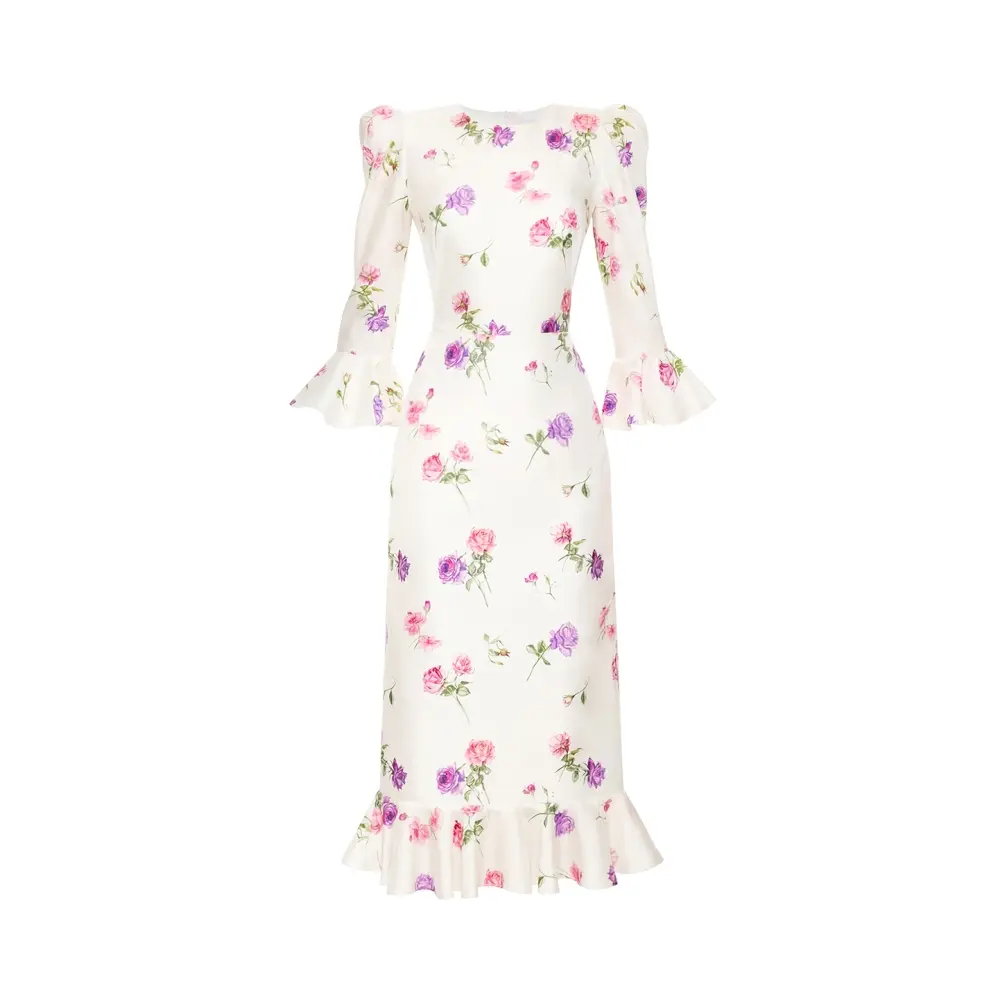 Платье шелковое Primrose midi