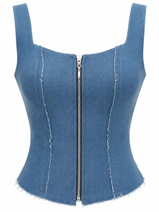 Корсет джинсовый KRISTINA TOPS