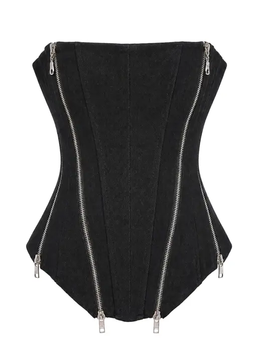 Корсет джинсовый KRISTINA TOPS