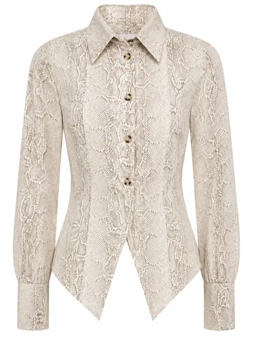 Рубашка хлопковая KRISTINA TOPS