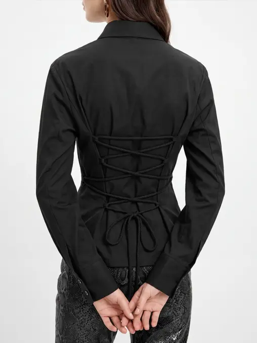 Рубашка хлопковая KRISTINA TOPS