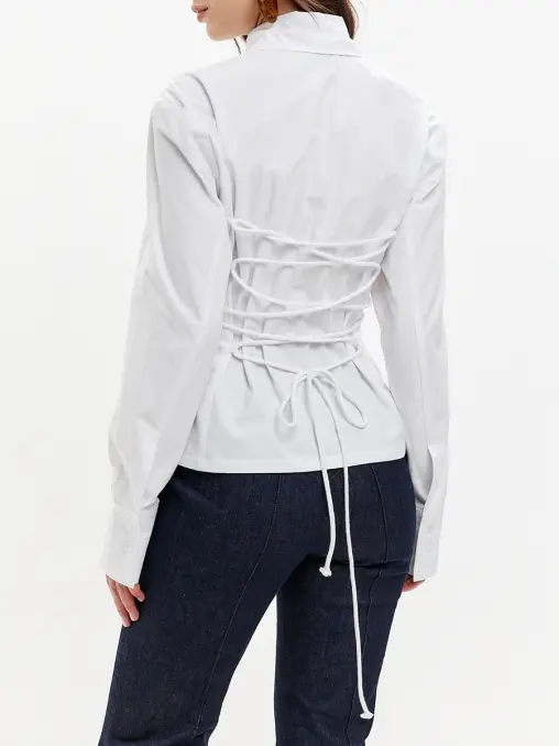 Рубашка хлопковая KRISTINA TOPS
