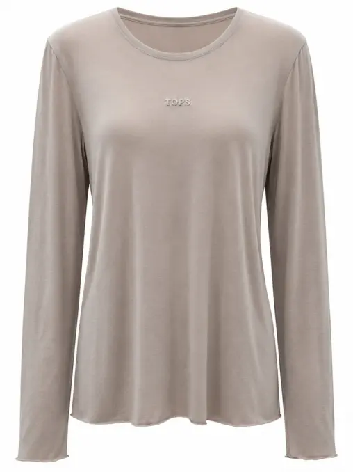 Лонгслив из модала KRISTINA TOPS
