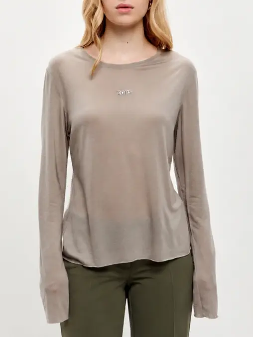 Лонгслив из модала KRISTINA TOPS