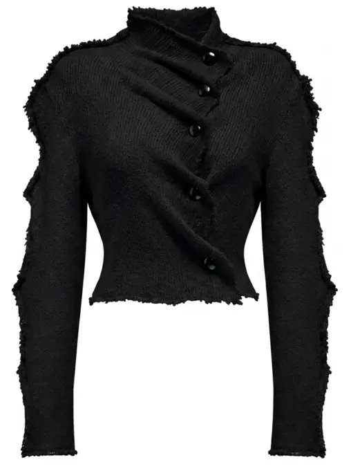Кардиган из хлопка и вискозы KRISTINA TOPS