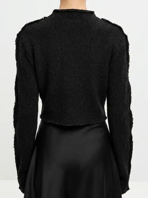 Кардиган из хлопка и вискозы KRISTINA TOPS
