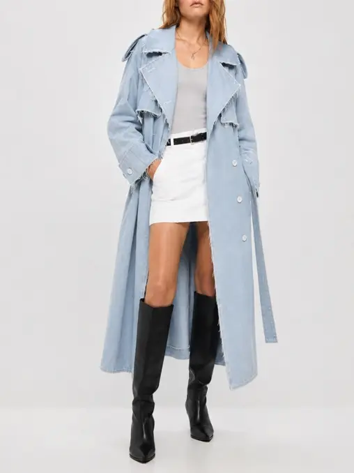 Тренч джинсовый KRISTINA TOPS