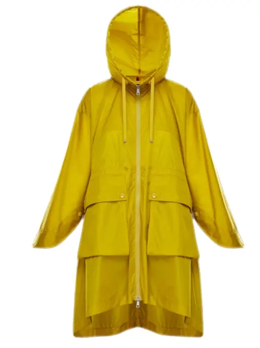 Плащ однотонный MONCLER