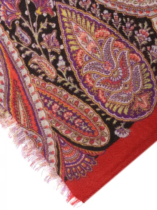 Шарф из шерсти и кашемира ETRO