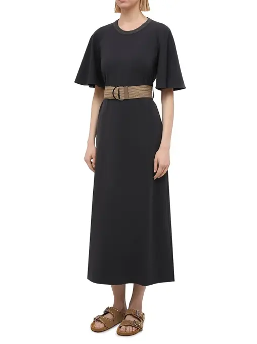 Платье хлопковое BRUNELLO CUCINELLI
