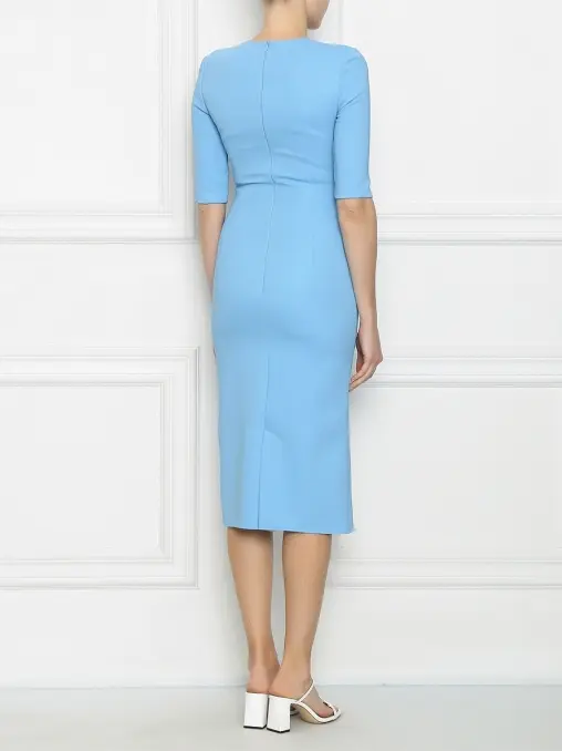 Платье из вискозы ERMANNO SCERVINO