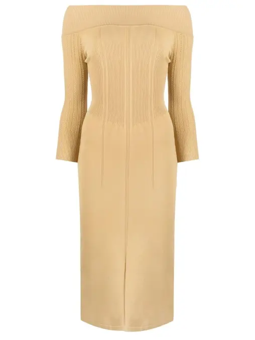 Платье однотонное ERMANNO SCERVINO