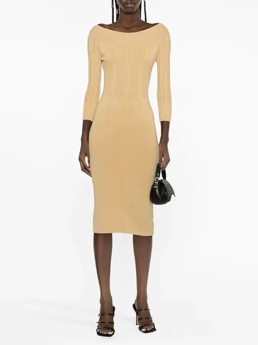 Платье однотонное ERMANNO SCERVINO