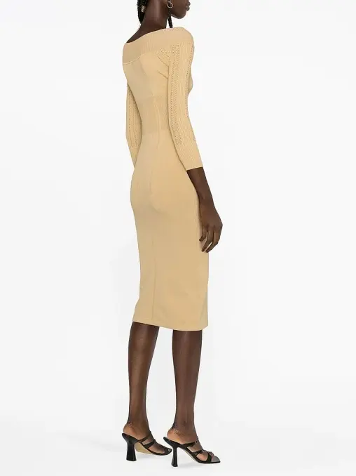 Платье однотонное ERMANNO SCERVINO