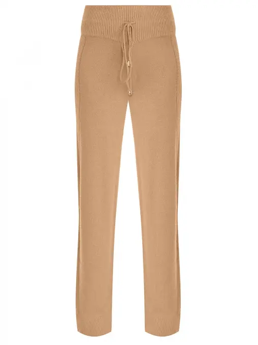 Брюки из вискозы, шерсти и кашемира ERMANNO SCERVINO