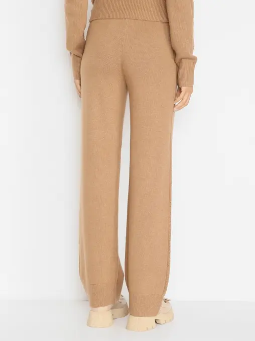 Брюки из вискозы, шерсти и кашемира ERMANNO SCERVINO