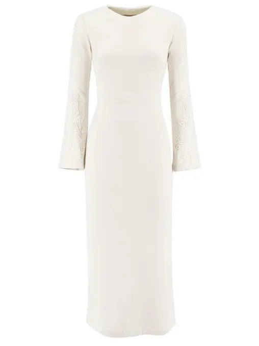 Платье однотонное ERMANNO SCERVINO