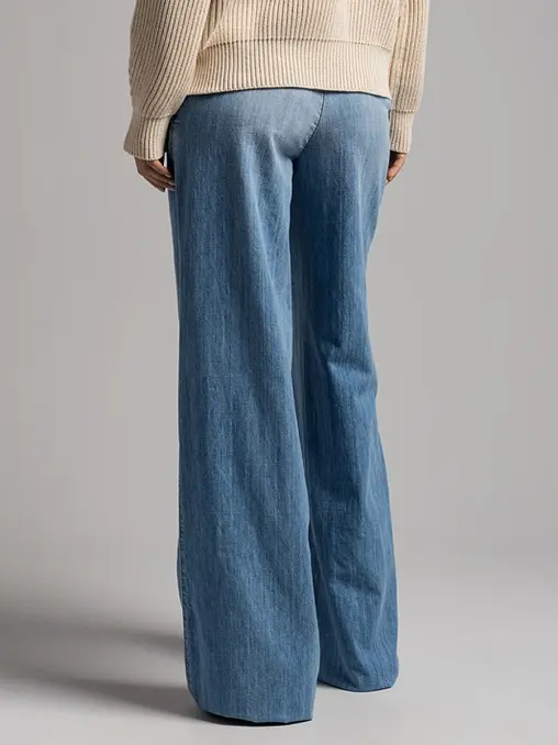 Джинсы хлопковые ERMANNO SCERVINO