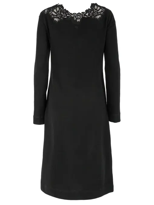 Платье с кружевом ERMANNO SCERVINO