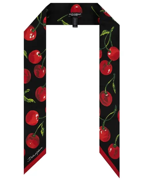 Твилли шелковое DOLCE & GABBANA