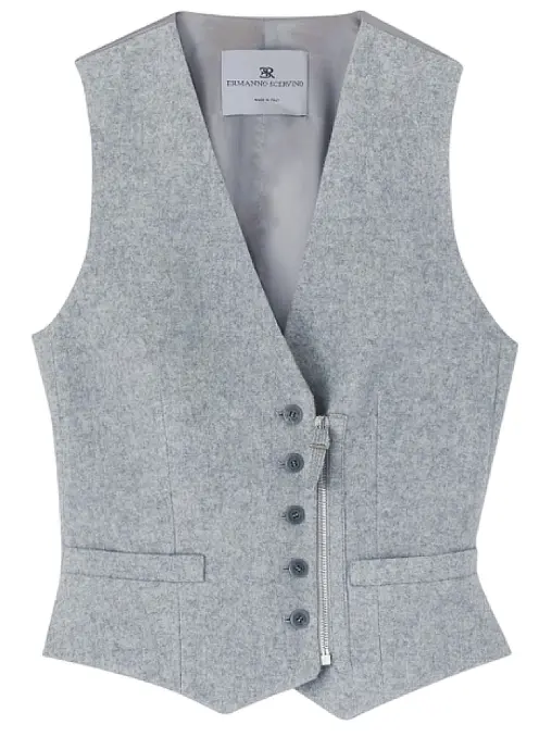 Жилет шерстяной ERMANNO SCERVINO