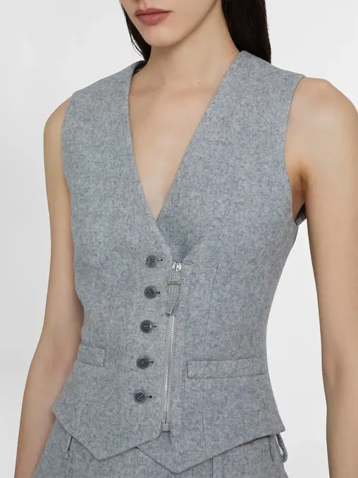 Жилет шерстяной ERMANNO SCERVINO