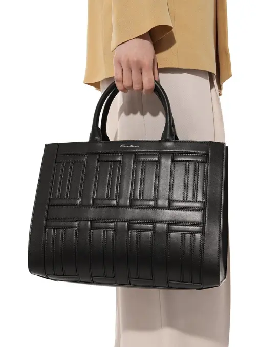 Сумка кожаная SANTONI