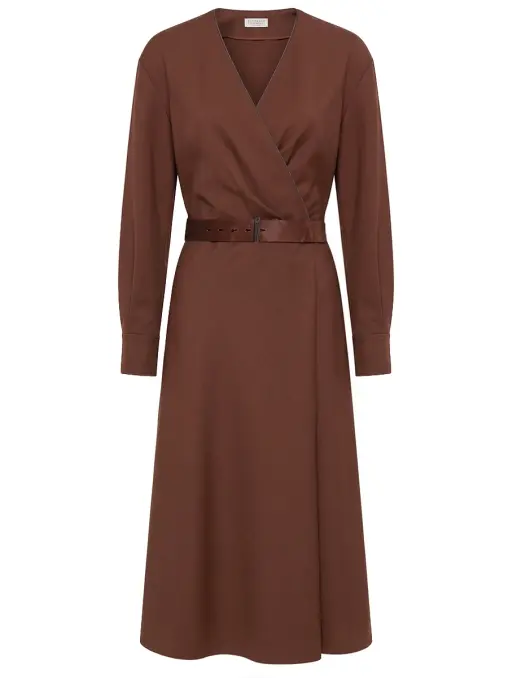 Платье шерстяное BRUNELLO CUCINELLI