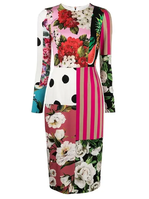 Платье шелковое DOLCE & GABBANA