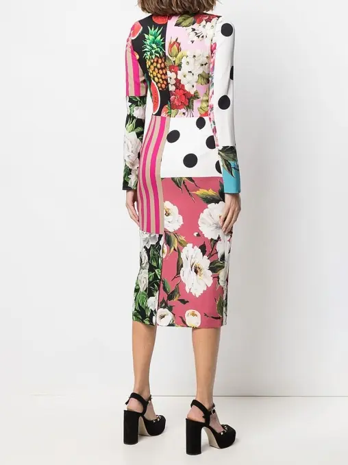 Платье шелковое DOLCE & GABBANA