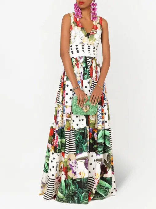 Платье хлопковое DOLCE & GABBANA