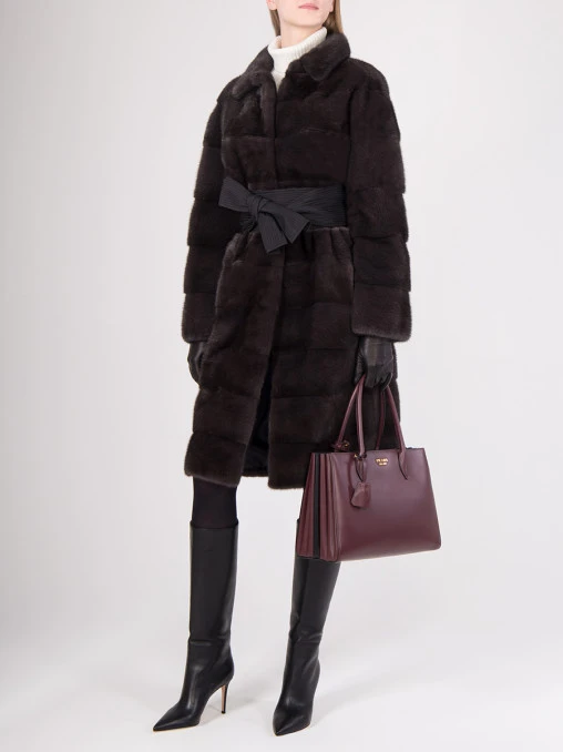 Норковая шуба S.FERRAGAMO