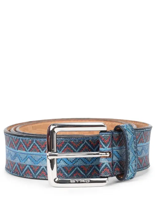 Ремень кожаный ETRO